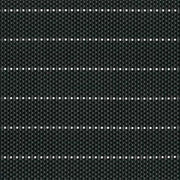 Linea Q Rectangle Placemat, Pin-Stripe by Sambonet Placemats Sambonet Black