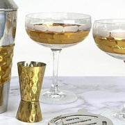 Truro Platinum 9.5 oz Champagne Coupe Set of 2 by Michael Wainwright Glassware Michael Wainwright 
