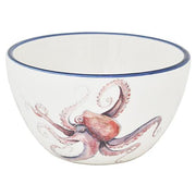 Octopus Mini Soup/Salad/Dessert/Dipping Bowl, 4.5", 8 oz., Set of 6 by Abbiamo Tutto Dinnerware Abbiamo Tutto
