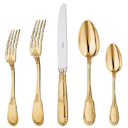 Empire Sterling Silver Gilt 7.5" Place Fork by Ercuis Flatware Ercuis