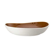 Junto Stoneware Deep Plate for Rosenthal Dinnerware Rosenthal Deep Plate 11" Amber