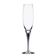 Intermezzo Blue 7 oz. Champagne Flute Glass by Orrefors Barware Orrefors 
