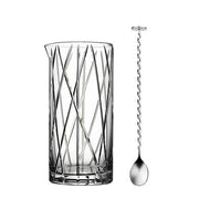 City 11.5 oz. Mixing Glass with Barspoon Set by Orrefors Glassware Orrefors