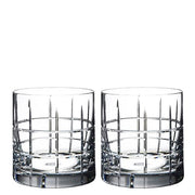 Street Whiskey Double Old Fashioned 13 oz. Glass, Set of 2 by Orrefors Glassware Orrefors