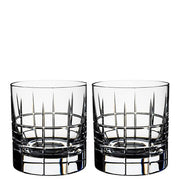 Street Whiskey Old Fashioned 8 4/9 oz. Glass, Set of 2 by Orrefors Glassware Orrefors