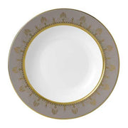Anthemion Grey Rim Soup Bowl, 9" by Wedgwood Dinnerware Wedgwood 