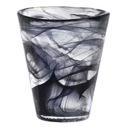 Mine 10 oz. Tumbler by Ulrica Hydman Vallien for Kosta Boda Glassware Kosta Boda Black 