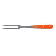 Compendio Carving Forks with Grey Prongs and Lucite Handles by Berti Fork Berti Orange Lucite