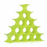 Infinity Wine Rack by Ron Arad for Kartell Wine Rack Kartell Yellow Green