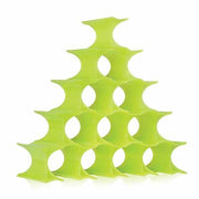 Infinity Wine Rack by Ron Arad for Kartell Wine Rack Kartell Yellow Green 