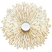 Chilewich: Bloom Pressed Vinyl Placemats, Set of 4 Placemat Chilewich Gilded