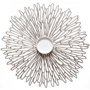 Chilewich: Bloom Pressed Vinyl Placemats, Set of 4 Placemat Chilewich Gunmetal