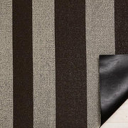 Shag Bold Stripe Indoor/Outdoor Rug by Chilewich Rug Chilewich Doormat (18" x 28") Pebble 