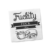 F*ckity F*ck F*ck Paper Cocktail Napkins by Twisted Wares Cocktail Napkins Twisted Wares