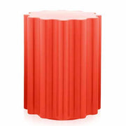 Colonna Stool or Side Table by Ettore Sottsass for Kartell Furniture Kartell Red 