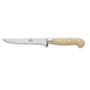 Boning Knives with Lucite Handles by Berti Knife Berti White lucite