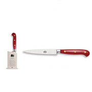 Insieme Straight Paring Knives with Lucite Handles by Berti Knife Berti Red lucite 