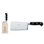 Insieme Cleavers with Lucite Handles by Berti Italy Knife Berti Black lucite