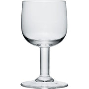 Glass Family Goblet, 7 oz. Set of 4 by Jasper Morrison for Alessi Glassware Alessi