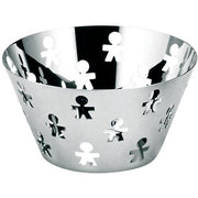 Girotondo Fruit Holder, 9" Dia. by King-Kong for Alessi Fruit Bowl Alessi Stainless Steel