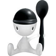 Cico Egg Cup with Shaker Cap by Stefano Giovannoni forAlessi Egg Cup Alessi Cico Black 