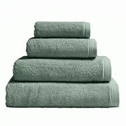 Essentiel Organic Cotton Towels, Multiple Solid Colors by Alexandre Turpault Towel Alexandre Turpault Face Cloth 11.8" Eucalyptus Green 