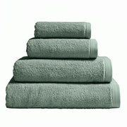 Essentiel Organic Cotton Towels, Multiple Solid Colors by Alexandre Turpault Towel Alexandre Turpault Face Cloth 11.8" Eucalyptus Green