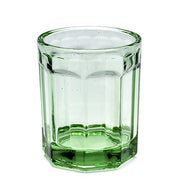 Fish & Fish Green Glass Tumbler, Medium, 7.4 oz. by Paola Navone for Serax Glassware Serax 