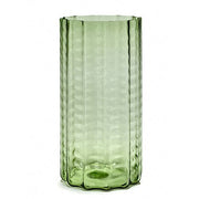 Wave Green Glass Vases by Ruben Deriemaeker for Serax Vases Serax 3: 13.8" 