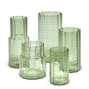 Wave Green Glass Vases by Ruben Deriemaeker for Serax Vases Serax 