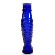 Cobalt Blue Fish & Fish Bottle, 33.8 oz. by Paola Navone for Serax SHIPPING LATE JANUARY 2023 Glassware Serax 