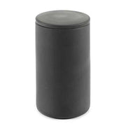 Cose Round Box with Lid, Dark Grey, 5" by Bertrand Lejoly for Serax Bath Serax 