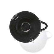 Dé Porcelain Espresso Cup, Black, 2.7 oz. Set of 2 by Ann Demeulemeester for Serax Dinnerware Serax 