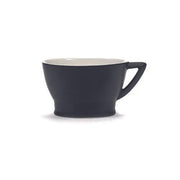 Ra Porcelain Cup with Handle, Black/Off-White, 7.4 oz., Set of 2 by Ann Demeulemeester for Serax Dinnerware Serax 
