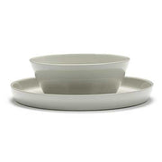 Cena Porcelain Bowl, Sand, 7 1/8", Set of 4 by Vincent van Duysen for Serax Dinnerware Serax 