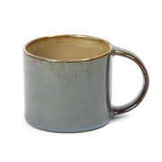 Terres de Rêves Espresso Cup, Misty Grey/Smokey Blue, 2.8 oz., Set of 4 by Anita Le Grelle for Serax Dinnerware Serax
