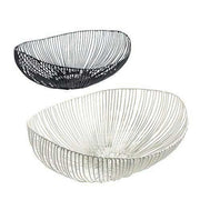 Metal Sculpture Oval Meo Basket, Black, 14.5" by Antonino Sciortino for Serax Vases, Bowls, & Objects Serax 