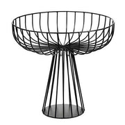 Metal Sculpture Basket Catu, Black, 11.8" by Antonino Sciortino for Serax Vases, Bowls, & Objects Serax 