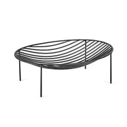 Metal Sculpture Fruit Basket Nana, Black, 13.7" by Antonino Sciortino for Serax Vases, Bowls, & Objects Serax