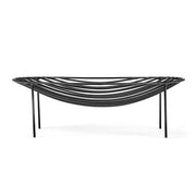 Metal Sculpture Fruit Basket Nana, Black, 13.7" by Antonino Sciortino for Serax Vases, Bowls, & Objects Serax