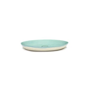 Feast 6.3" Azure Blue Green Artichoke Bread and Butter Plate, set of 4 by Yotam Ottolenghi for Serax Bowls Serax