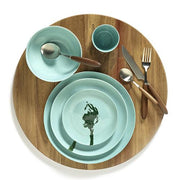 Feast 6.3" Azure Blue Green Artichoke Bread and Butter Plate, set of 4 by Yotam Ottolenghi for Serax Bowls Serax