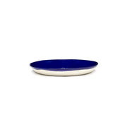 Feast 6.3" Lapis Lazuli White Artichoke Bread and Butter Plate, set of 4 by Yotam Ottolenghi for Serax Bowls Serax