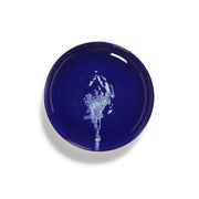 Feast 6.3" Lapis Lazuli White Artichoke Bread and Butter Plate, set of 4 by Yotam Ottolenghi for Serax Bowls Serax