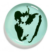 Feast 10.2" Azure Pepper Green Plate, set of 2 by Yotam Ottolenghi for Serax Plates Serax