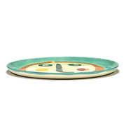 Feast 13.8" Face Azure Blue Serving Plate by Yotam Ottolenghi for Serax Plates Serax