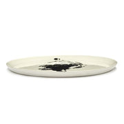 Feast 13.8" White Black Artichoke Serving Plate by Yotam Ottolenghi for Serax Plates Serax