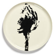 Feast 13.8" White Black Artichoke Serving Plate by Yotam Ottolenghi for Serax Plates Serax