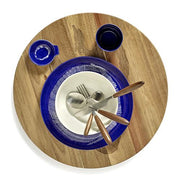 Feast 10.2" Lapis Lazuli Swirl Plate, set of 2 by Yotam Ottolenghi for Serax Plates Serax