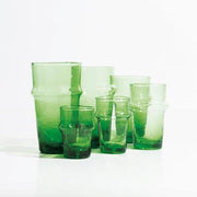 Large Glass, Green, 10 oz. by Kessy Beldi Glassware Kessy Beldi 